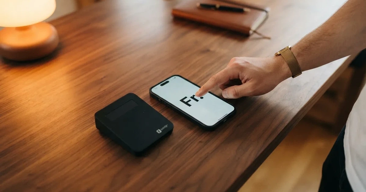 Kartenterminal und Smartphone mit einer ausstehenden Zahlungsbenachrichtigung — 30 franken bonus ohne einzahlung casino
