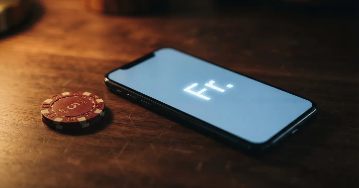 Kartenterminal und Smartphone mit einer ausstehenden Zahlungsbenachrichtigung — beste casino mit schneller auszahlung